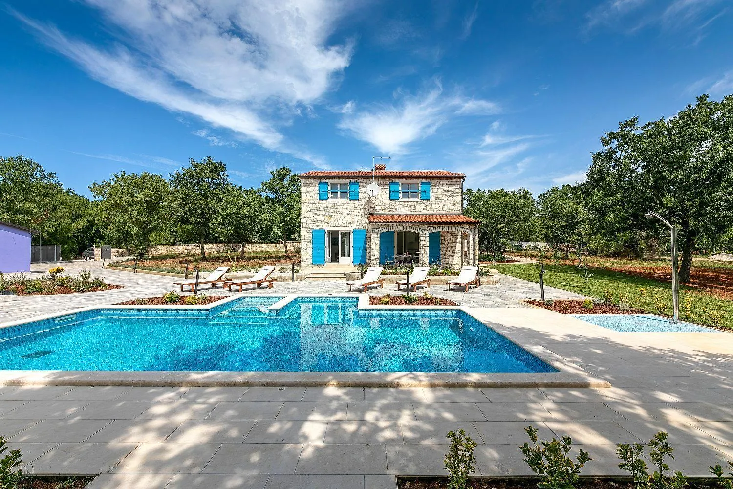 Holiday home Strandnahe Steinvilla Nur 800 Meter Zum Strand Mit Privatpool, Bbq, Waschmaschine Funtana Croatia