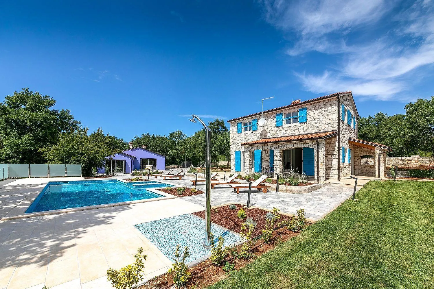 Strandnahe Steinvilla Nur 800 Meter Zum Strand Mit Privatpool, Bbq, Waschmaschine Funtana 0*,  Croatia