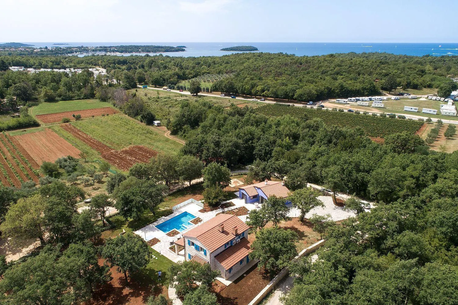 Holiday home Strandnahe Steinvilla Nur 800 Meter Zum Strand Mit Privatpool, Bbq, Waschmaschine Funtana